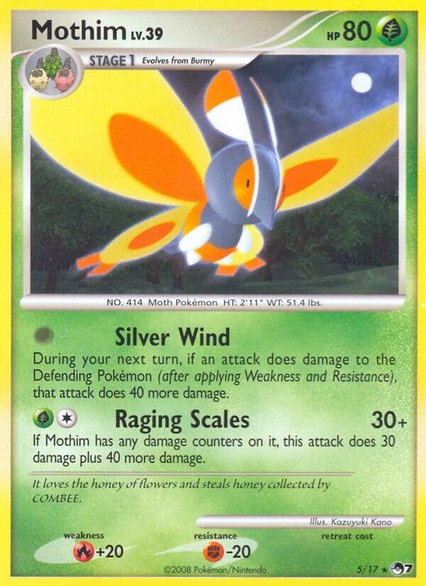 PSA 10 Mothim Steam Siege graded Pokémon card