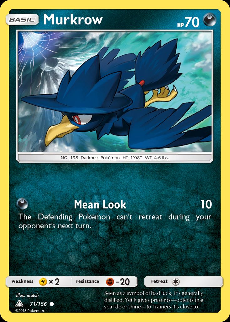 PSA 10 Murkrow HeartGold & SoulSilver graded Pokémon card