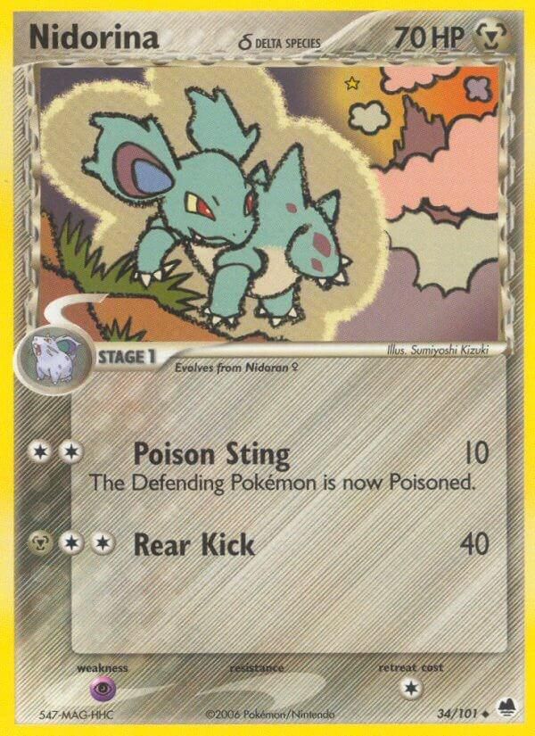 PSA 10 Nidorina Pokémon GO graded Pokémon card