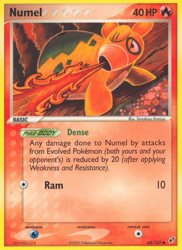 PSA 10 Numel Power Keepers graded Pokémon card