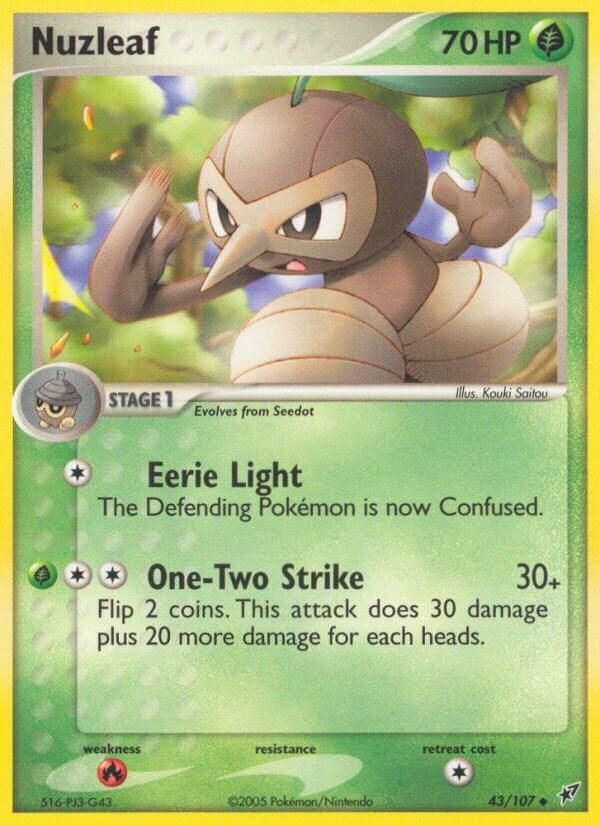 PSA 10 Nuzleaf XY. Roaring Skies graded Pokémon card