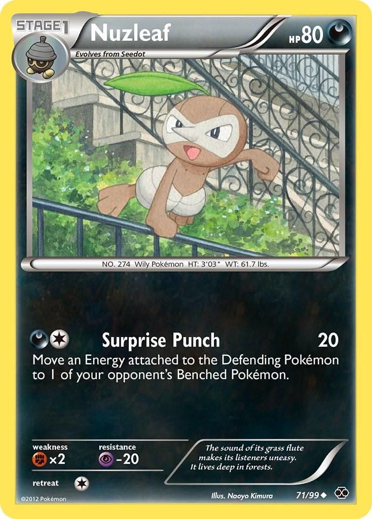 PSA 10 Nuzleaf EX Emerald graded Pokémon card