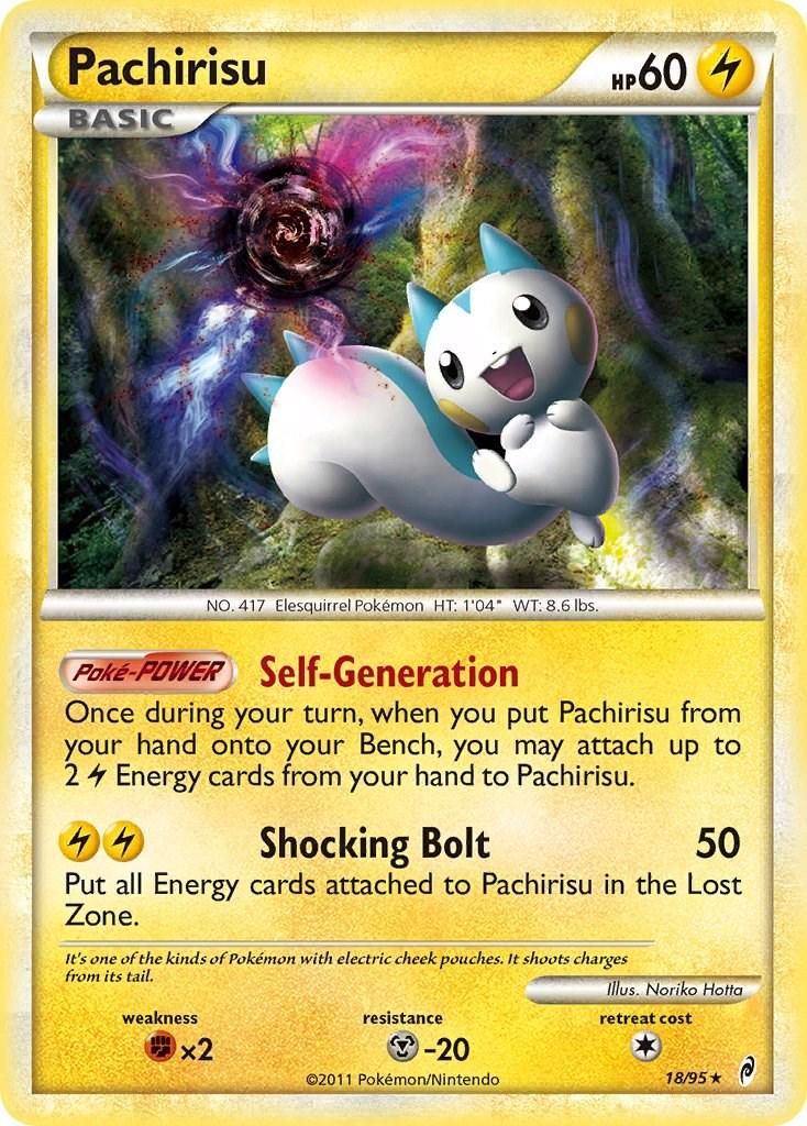 PSA 10 Pachirisu Legends Awakened graded Pokémon card
