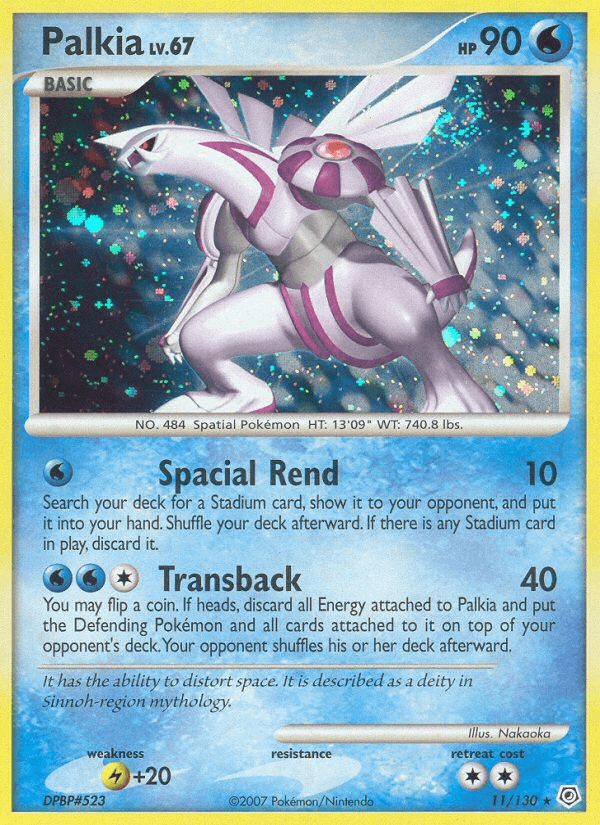 PSA 10 Palkia Diamond & Pearl graded Pokémon card