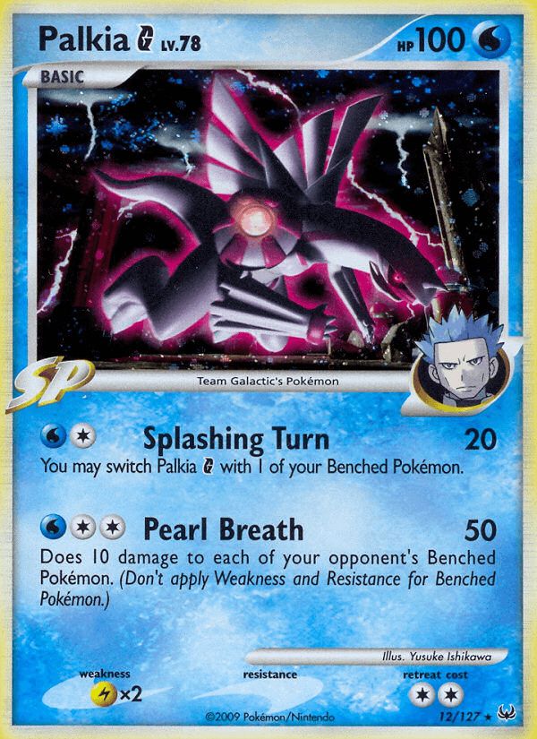 PSA 10 Palkia Platinum graded Pokémon card
