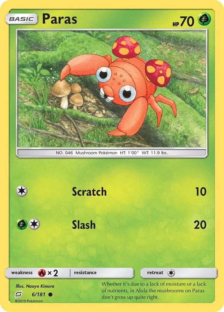 PSA 10 Dark Paras Team Rocket graded Pokémon card