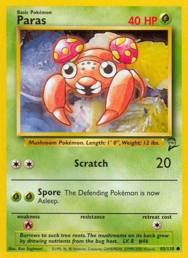 PSA 10 Paras Expedition Base Set graded Pokémon card