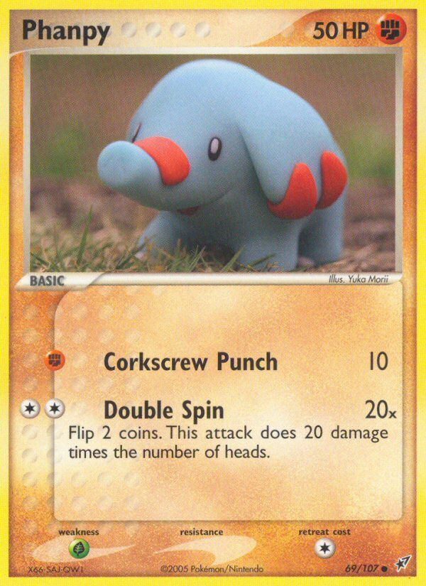 PSA 10 Phanpy HeartGold & SoulSilver graded Pokémon card