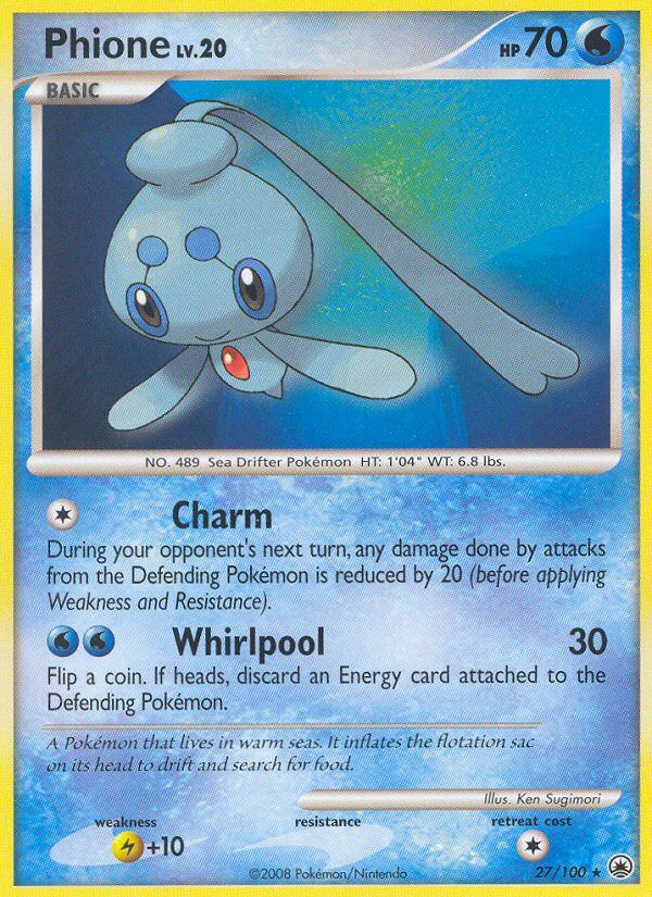 PSA 10 Phione Night Wanderer graded Pokémon card