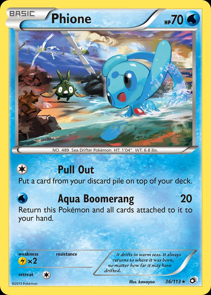 PSA 10 Phione Legendary Treasures graded Pokémon card