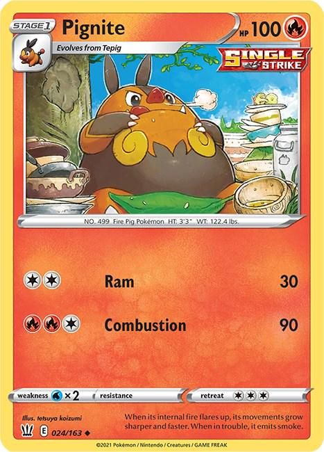 PSA 10 Pignite Next Destinies graded Pokémon card