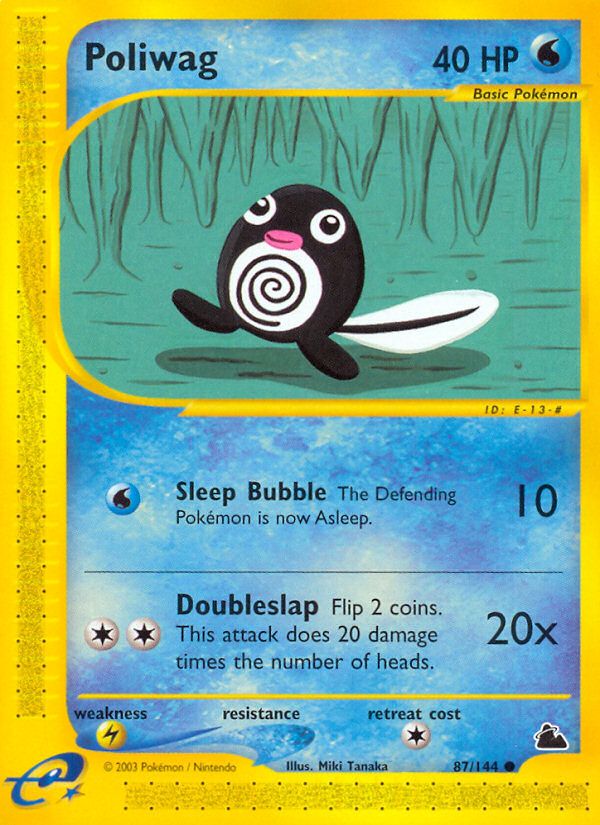 PSA 10 Poliwag Skyridge graded Pokémon card