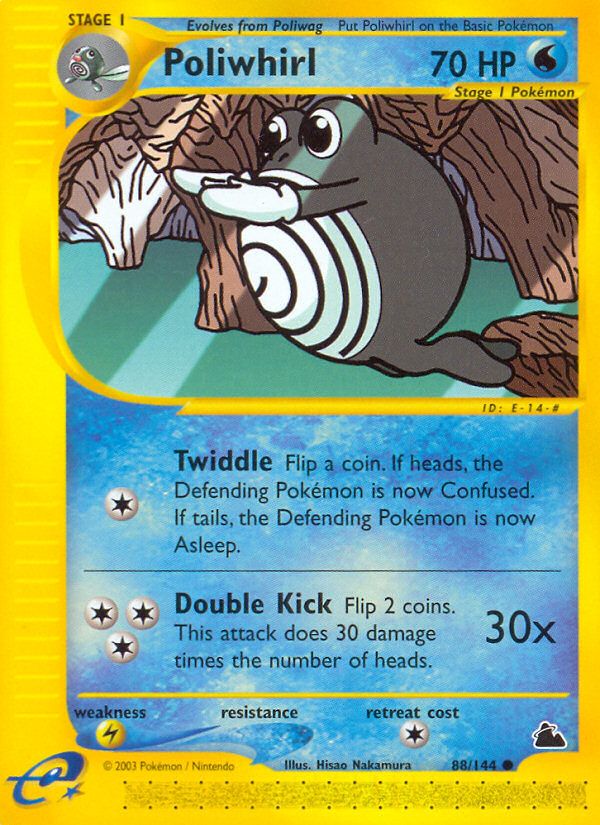 PSA 10 Poliwhirl Skyridge graded Pokémon card