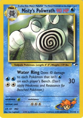 PSA 10 Giovanni's Poliwrath Gym Challenge graded Pokémon card