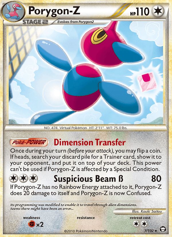 PSA 10 Porygon-Z Triumphant graded Pokémon card