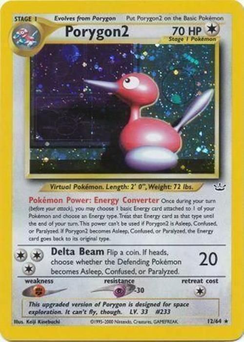 PSA 10 Porygon2 Neo Revelation graded Pokémon card