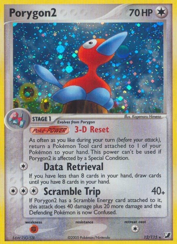 PSA 10 Porygon2 Unseen Forces graded Pokémon card