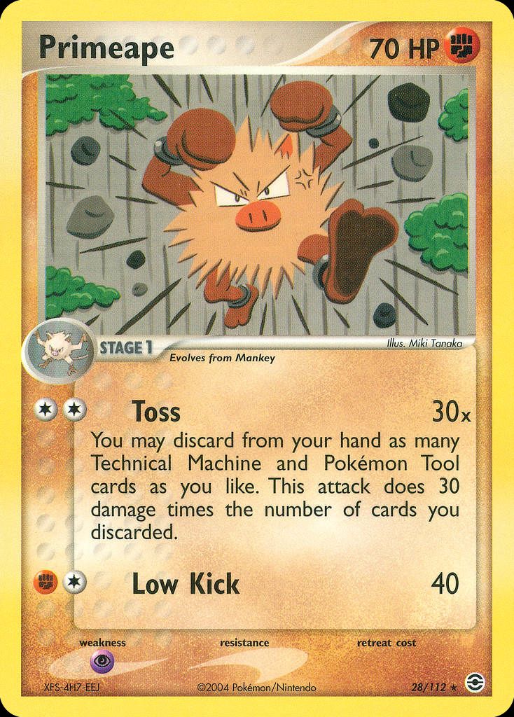 PSA 10 Primeape EX FireRed & LeafGreen graded Pokémon card