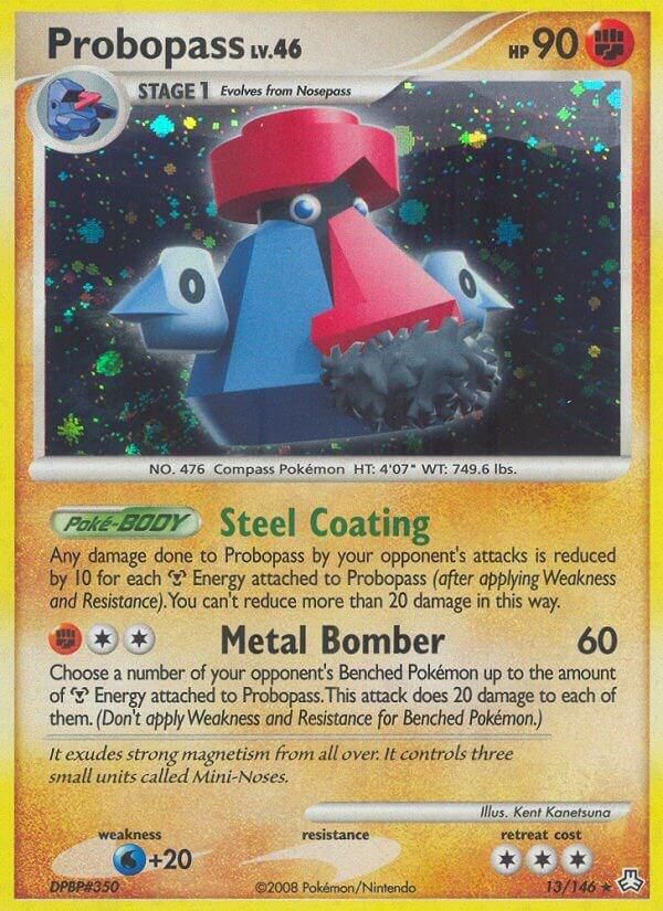 PSA 10 Probopass HS. Unleashed graded Pokémon card