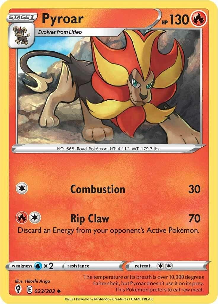 PSA 10 Pyroar BREAKthrough graded Pokémon card