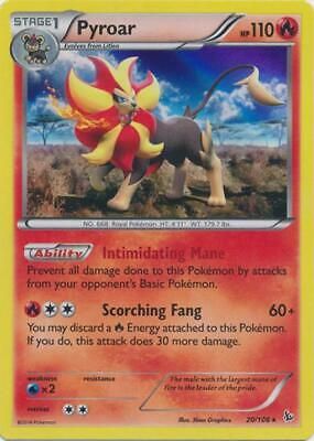 PSA 10 Pyroar Furious Fists graded Pokémon card