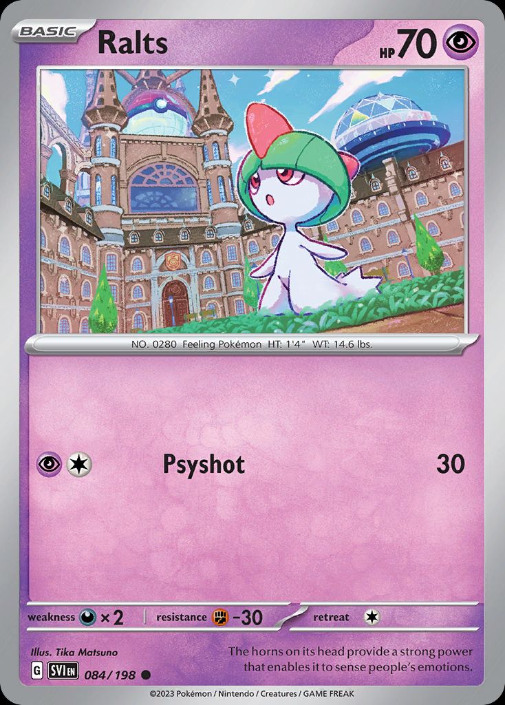 PSA 10 Ralts Scarlet ex graded Pokémon card