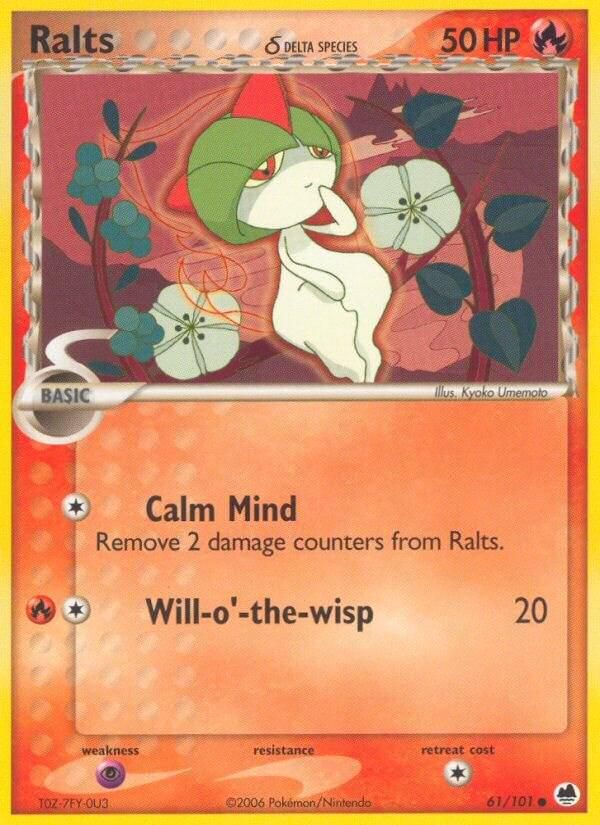 PSA 10 Ralts EX Dragon graded Pokémon card