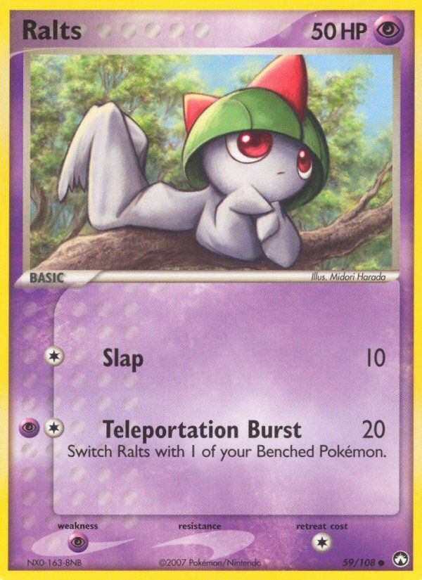 PSA 10 Ralts EX Power Keepers graded Pokémon card
