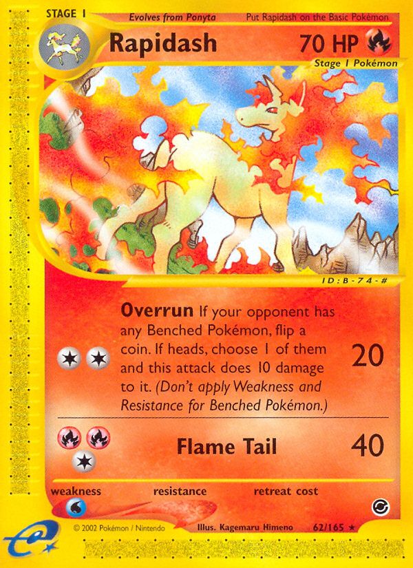 PSA 10 Rapidash Skyridge graded Pokémon card