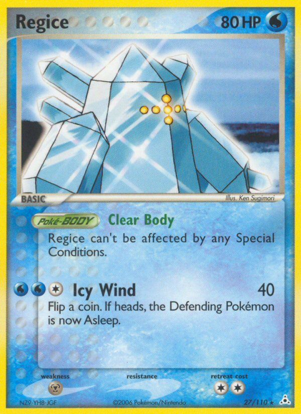 PSA 10 Regice Supreme Victors graded Pokémon card