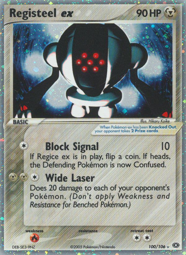 PSA 10 Registeel EX Emerald graded Pokémon card