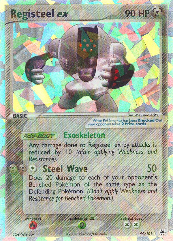 PSA 10 Registeel EX Hidden Legends graded Pokémon card