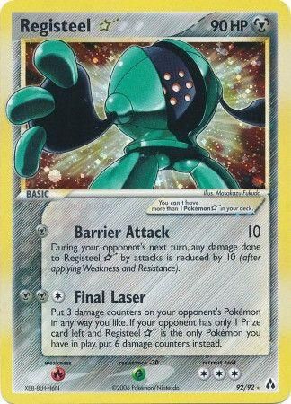 PSA 10 Registeel EX Legend Maker graded Pokémon card