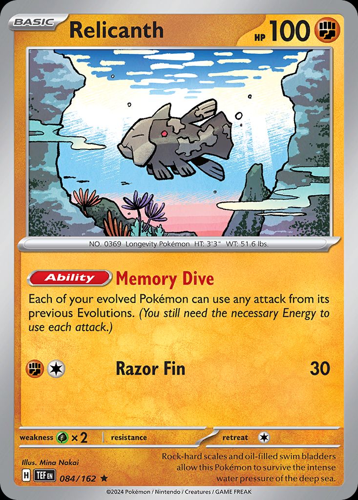 PSA 10 Relicanth Silver Tempest graded Pokémon card
