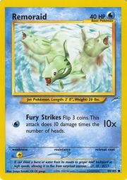 PSA 10 Remoraid Neo Destiny graded Pokémon card