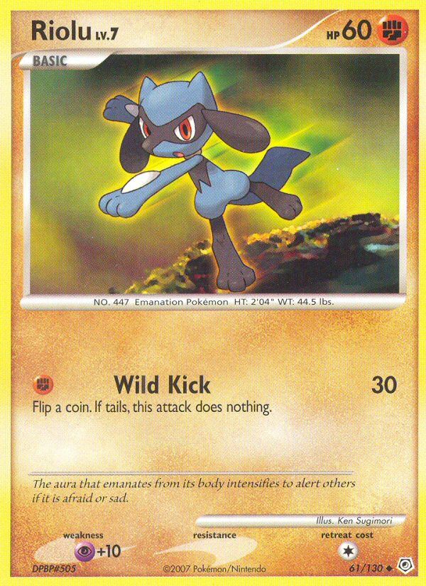 PSA 10 Riolu Undaunted graded Pokémon card