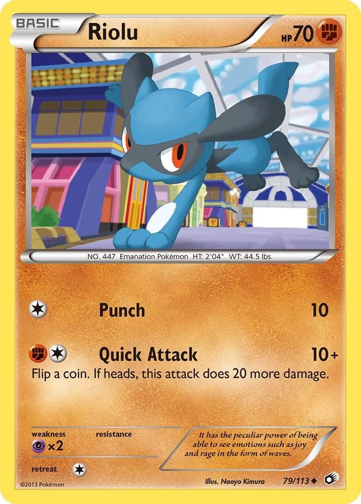 PSA 10 Riolu Mysterious Treasures graded Pokémon card