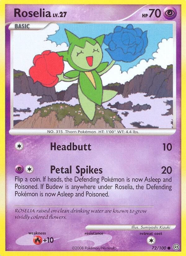 PSA 10 Roselia Arceus graded Pokémon card