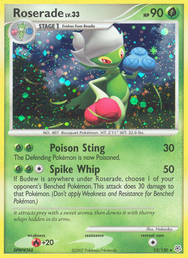 PSA 10 Roserade Secret Wonders graded Pokémon card