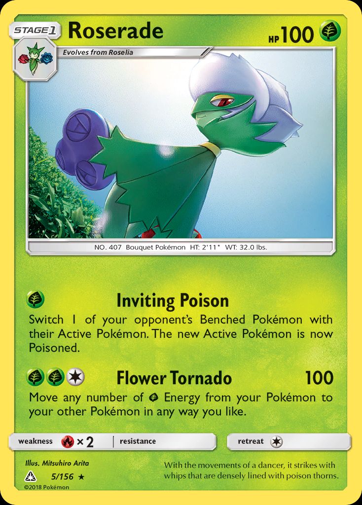 PSA 10 Roserade Phantom Forces graded Pokémon card