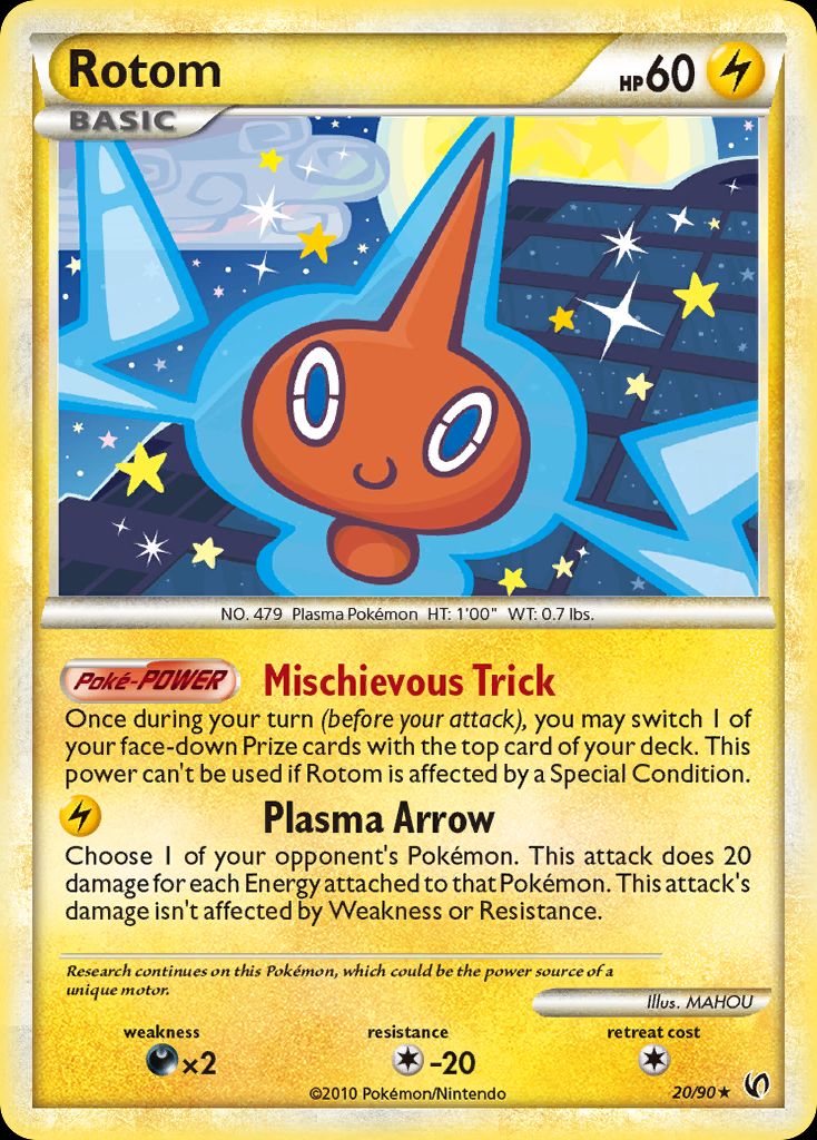 PSA 10 Rotom Secret Wonders graded Pokémon card