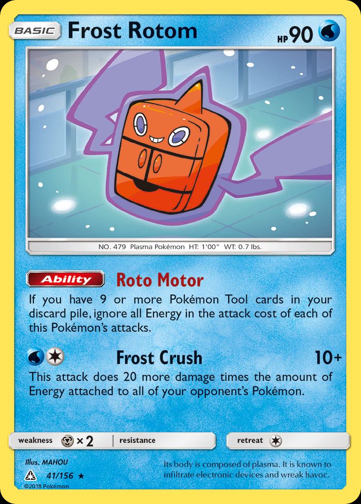 PSA 10 Rotom Ultra Prism graded Pokémon card