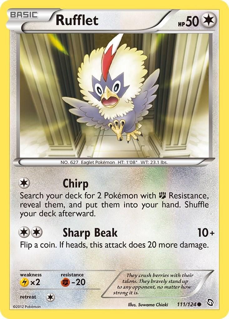PSA 10 Rufflet Dragons Exalted graded Pokémon card