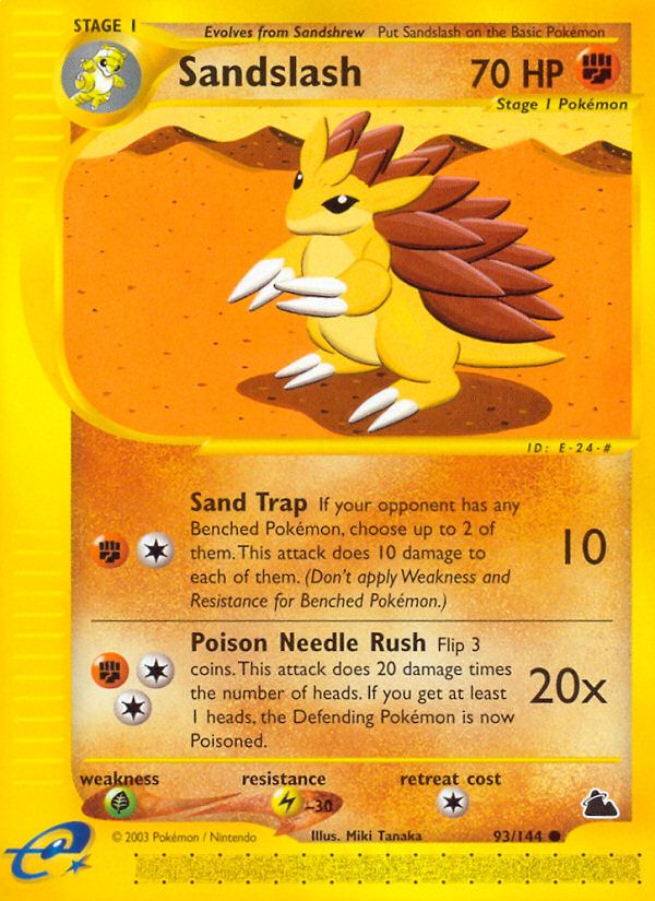 PSA 10 Sandslash Skyridge graded Pokémon card