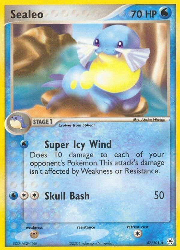 PSA 10 Sealeo Legends Awakened graded Pokémon card