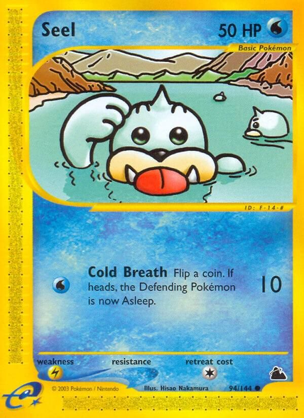 PSA 10 Seel Skyridge graded Pokémon card