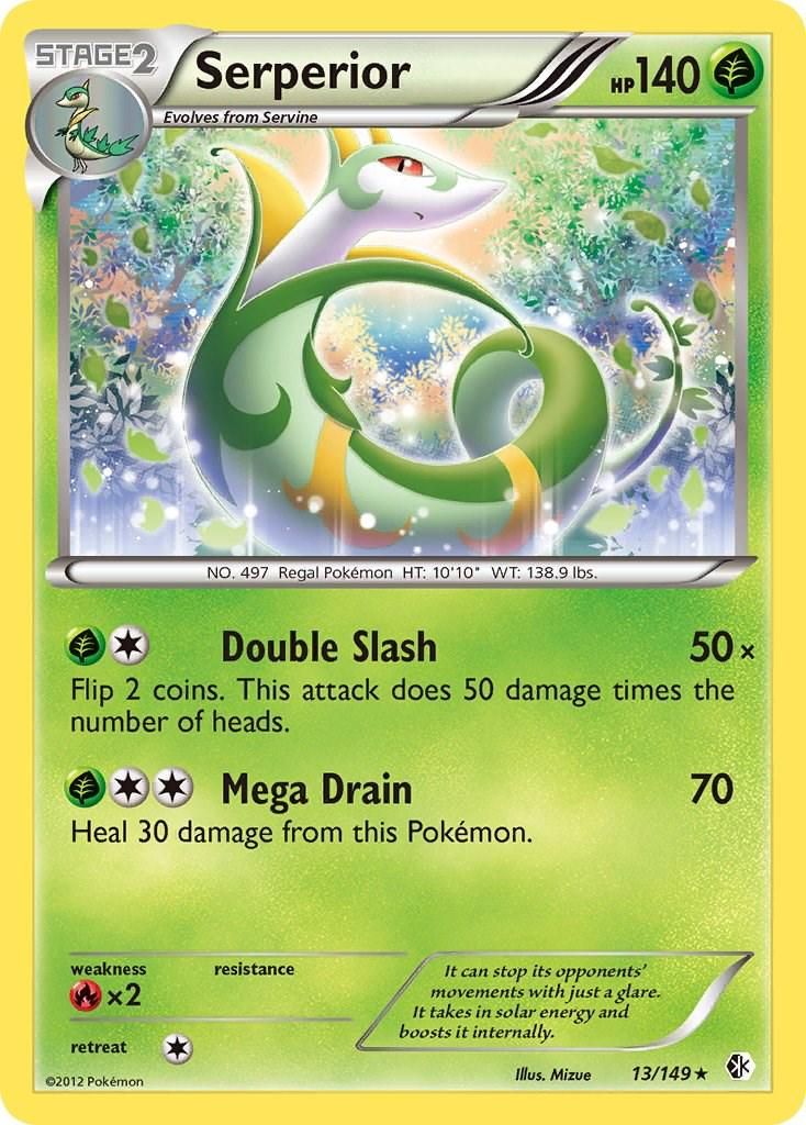 PSA 10 Serperior Steam Siege graded Pokémon card
