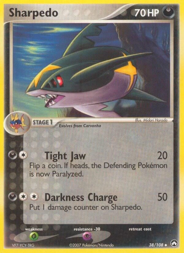 PSA 10 Sharpedo Power Keepers graded Pokémon card