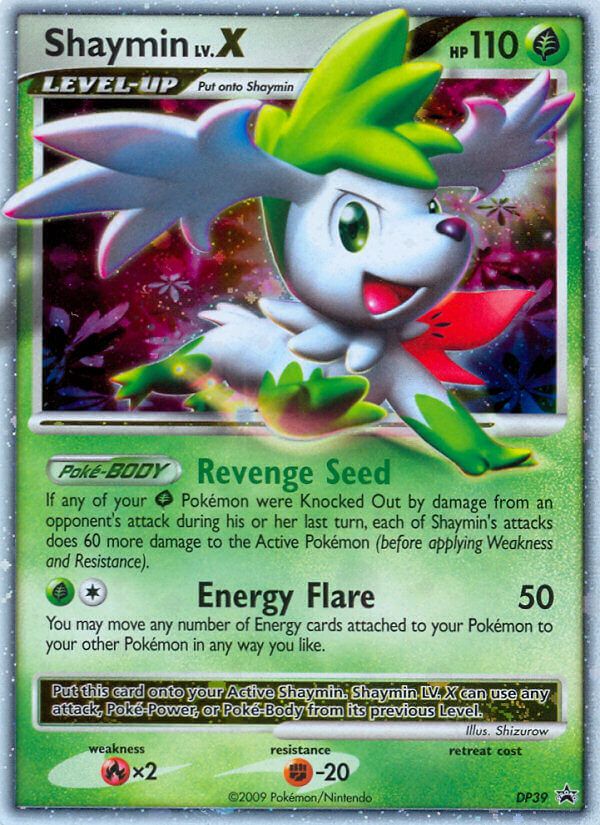 PSA 10 Shaymin DP Black Star Promos graded Pokémon card