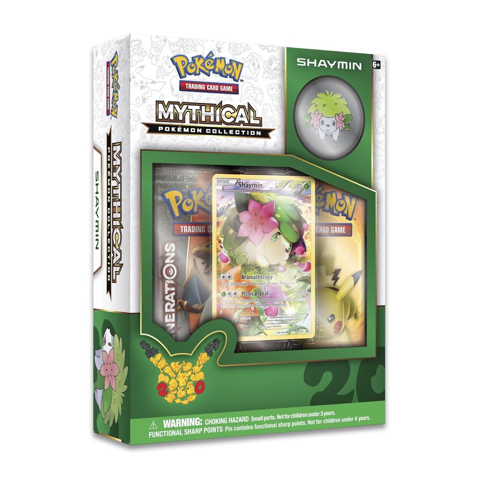 PSA 10 Shaymin Generations graded Pokémon card